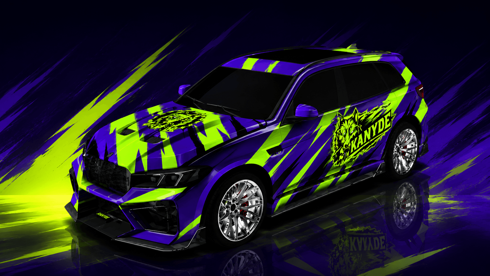 Custom FiveM car livery example
